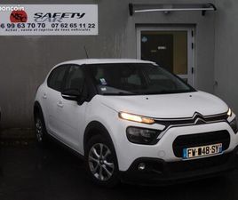 CITROEN C3 1.2 83 CH ESSENCE SOCIETE 2 PLACES FINITION FEEL 24500 KM [COORDONNÉES MASQUÉES] TTC