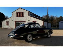PORSCHE 356 A 1965 PORSCHE 356 NOIR MANUEL, 4 VITESSES CONDUITE À GAUCH...