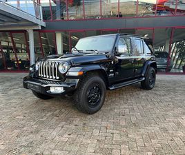 JEEP WRANGLER UNLIMITED - 4XE 380 SAHARA | IRMSCHER | CROSS 018/100 | OPEN DAK | CAMERA VOOR |
