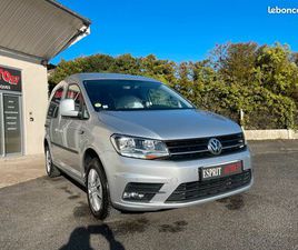 VOLKSWAGEN CADDY VAN ( III )2.0 TDI 102 CV BOITE AUTOMATIQUE DSG6 / PREMIÈRE MAIN / 2019 / GPS / LED / AIDE DE PARKING AV,AR / BLUETOOTH / ENTRETIEN VW / TVA RÉ