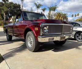 CHEVROLET C20 1972 CHEVROLET C-20 CHEYENE LONGHORN CAMPER SPECIAL