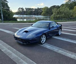 FERRARI 575M MARANELLO BLEU TDF - CUIR CUOIO
