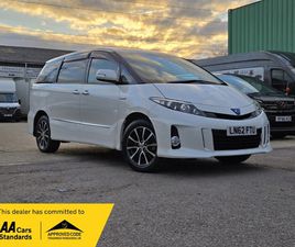 TOYOTA ESTIMA 2012 (62) - AERAS 7 SEATER WARRANTED MILEAGE ULEZ COMPLIANCE 5-DOOR