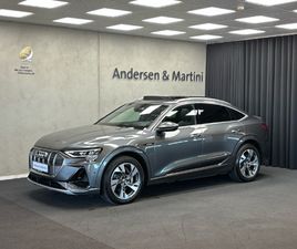 AUDI E-TRON SPORTBACK S AUDI E-TRON SPORTBACK 50 S LINE PRESTIGE QUATTRO 313HK 5D AUT. - 327.900 KR