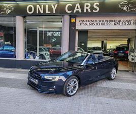 AUDI A5 CABRIO AUDI A5 CABRIO 3.0TDI S LINE ED. Q. S-T 245