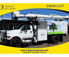 FORD F750 2012 FORD F750 FORESTRY BUCKET TRUCK ALTEC LR756 61 FT BOOM LOW MI!!!!