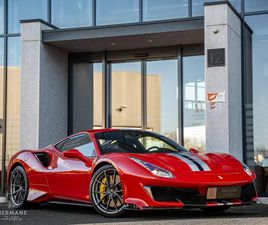 FERRARI 488 - 3.9 PISTA / 1ST OWNER / ROSSO CORSA / CARBON / LIFT / CAMERA / DEALER