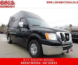 NISSAN CARGO 2018 NISSAN NV CARGO SL ONE OWNER SUPER CLEAN CARGO VAN