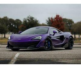 USED 2019 MCLAREN 600LT RARE MSO MAUVINE BLUE TONS OF CARBON LUXURY PACK NOSE LIFT