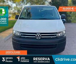VOLKSWAGEN TRANSPORTER CAJA PLATAFORMA LARGO 2.0 TDI 102CV 2.8T