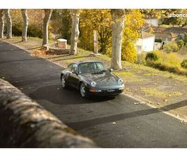 PORSCHE 911 993 PORSCHE 993 CARRERA COUPÉ - CARNET ET FACTURES - VERT AVENTURE - BEL ÉTAT - GARANTIE 12 MOIS