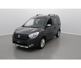 DACIA DOKKER STEPWAY DACIA DOKKER 1.6 SCE 100 BVM5 STEPWAY ESSENCE MANUELLE 2017 - 62 975 KM