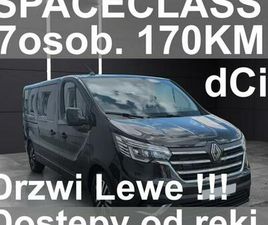 RENAULT TRAFIC SPACECLASS RENAULT TRAFIC SPACECLASS DCI 170KM 7-OSOBOWY AKTYWNY TEMPO. OD RĘKI 2535 ZL SZCZECINEK
