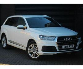 AUDI Q7 2016 AUDI Q7 3.0TDI QUATTRO S LINE (272PS)