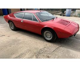 1974 LAMBORGHINI URRACO ROUGE MANUEL, 5 VITESSES CONDUITE...