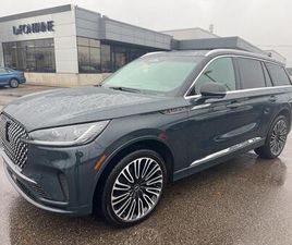 LINCOLN AVIATOR CERTIFIED 2025 LINCOLN AVIATOR BLACK LABEL AWD
