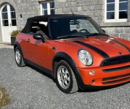 MINI CABRIO ONE ② MINI ONE 1 AN DE GARANTIE — MINI — 2EMEMAIN