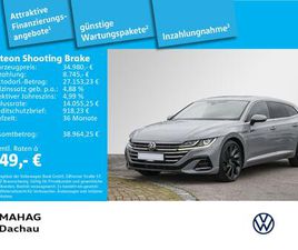 VOLKSWAGEN ARTEON SHOOTING BRAKE R ARTEON SHOOTING BRAKE 2.0 TDI R-LINE AHK IQ.LIGHT NAVI PARKASSIST REARVIEW EKLAPPE APPCONNECT DSG