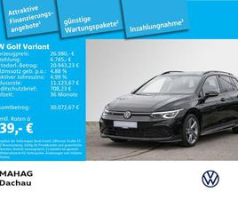 VOLKSWAGEN GOLF VARIANT GOLF VIII VARIANT 2.0 TSI R-LINE IQ.LIGHT NAVI PANO PARKPILOT REARVIEW APPCONNECT DSG