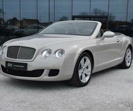 BENTLEY CONTINENTAL GTC GTC W12 FIRST ONWER