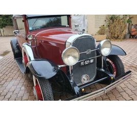 BUICK STANDARD SIX 1931 BUICK STANDARD SIX ROUGE FONCÉ MANUEL, 3 VITESSES CO...
