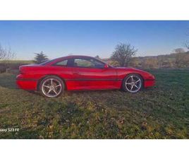 DODGE STEALTH 1991 DODGE STEALTH ROUGE MANUEL, 6 VITESSES CONDUITE À GA...