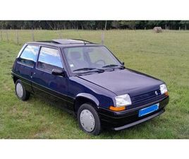 RENAULT SUPER 5 1989 RENAULT SUPER 5 BLEU FONCÉ MANUEL, 4 VITESSES CONDUI...