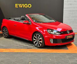 VOLKSWAGEN GOLF CABRIOLET GTI CABRIOLET 2.0 TSI 210 GTI DSG - NOMBREUSES FACTURES - TRES BON ETAT - VIDANGE BVA OK