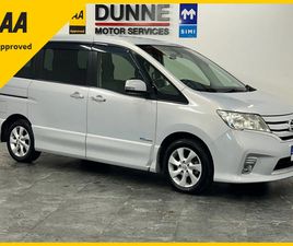 NISSAN SERENA NISSAN SERENA 8 SEATER*HYBRID 5DR AUTO*TWO KEYS*NC