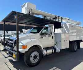 2013 FORD F-750 FORESTRY TREE TRUCK/ LANDSCAPE TRUCK WITH BOOM -WE FINANCE AND N