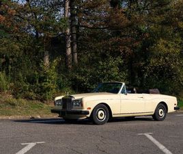 ROLLS ROYCE CORNICHE 1981 ? ROLLS-ROYCE CABRIOLET