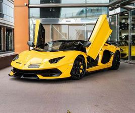 LAMBORGHINI AVENTADOR ROADSTER SVJ LAMBORGHINI AVENTADOR SVJ 6.5L V12 LAMBORGHINI AVENTADOR /SVJ/ ROADSTER/2021/9000KM