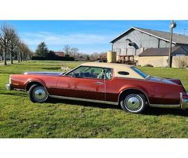 1973 LINCOLN CONTINENTAL MARRON MANUEL, 3 VITESSES CONDUI...