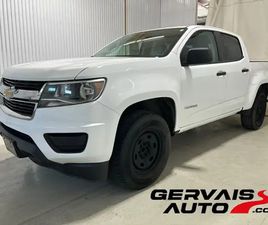 CHEVROLET COLORADO 2018 CHEVROLET COLORADO WORK TRUCK 2.5L BOÎTE 5”5
