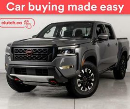 NISSAN FRONTIER USED 2022 NISSAN FRONTIER PRO-4X W/ ADAPTIVE CRUISE, SUNROOF, 360 CAMERA