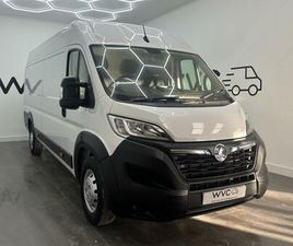 VAUXHALL MOVANO 2023 VAUXHALL MOVANO 2.2 TURBO D 140PS H2 VAN PRIME PANEL VAN DIESEL MANUAL