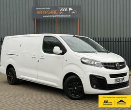 VAUXHALL VIVARO 2021 VAUXHALL VIVARO 2.0 TURBO D 3100 SPORTIVE PANEL VAN 5DR DIESEL AUTO L2 H1 EURO 6 (START/STOP) (120 ...