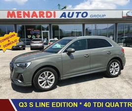 AUDI Q3 SPORTBACK 40 TDI QUATTRO S TRONIC S LINE EDITION DEL 2022 USATA A BERNEZZO