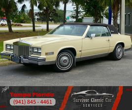 CADILLAC ELDORADO 1985 CADILLAC ELDORADO