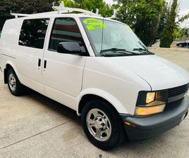 2005 CHEVROLET ASTRO V6 4.3L 232K.MI.+ROOF RACK WHITE CARGO VAN*SALE**