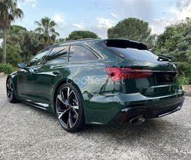 AUDI A6 AVANT RS6 AUDI RS6 AVANT 4.0 TFSI QUATTRO TIPTRONIC