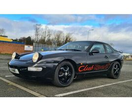 PORSCHE 968 1994 PORSCHE 968 NOIR MANUEL, 6 VITESSES CONDUITE À DROIT...