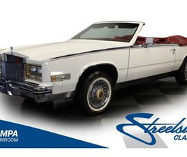 CADILLAC ELDORADO CABRIOLET 1984 CADILLAC ELDORADO BIARRITZ CONVERTIBLE