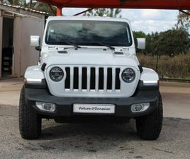 JEEP WRANGLER 4X4 2.2L TD MULTIJET 200CV BVA8 OVERLAND COMMAND-TRAC 2019 ETAT NEUF 28800 KM (VEHICULE DEP