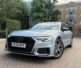 AUDI A6 2020 AUDI A6 SALOON 2.0 TDI 40 BLACK EDITION SALOON 4DR DIESEL S TRONIC QUATTRO EURO 6 (START/STOP) (2 S...