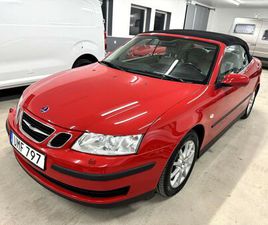 SAAB 9-3 CABRIOLET CABRIOLET 2.0 T LINEAR. AUTOMAT NYSERVAD 175HK