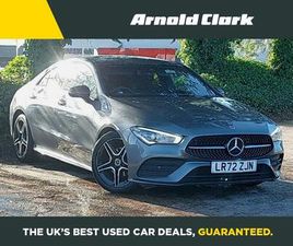 MERCEDES CLA-CLASS CLA 180 1.3 CLA180 AMG LINE (PREMIUM) COUPE 7G-DCT EURO 6 (START/STOP) 4DR
