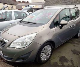 2011 VAUXHALL MERIVA 1.4 16V EXCITE EURO 5 5DR MPV PETROL MANUAL