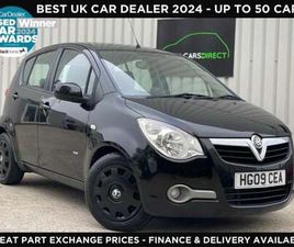 2009 VAUXHALL AGILA 1.0 12V CLUB 5DR [AC] HATCHBACK PETROL MANUAL