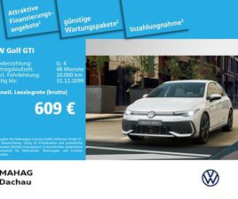 VOLKSWAGEN GOLF GTI GOLF VIII GTI 2.0 TSI LEDER AHK IQ.LIGHT NAVI PARKASSISTPRO AREAVIEW STANDHZ H&K APPCONNECT DSG